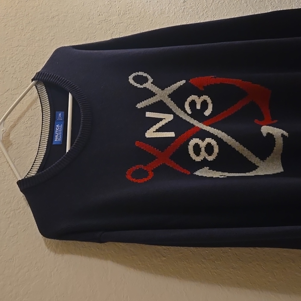 Nautica Blue Sail Sweater - Navy - XXL - Picture 2 of 14